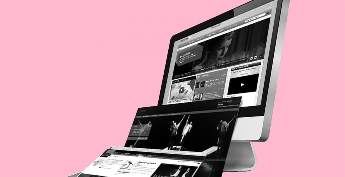 Webmédia project screenshot